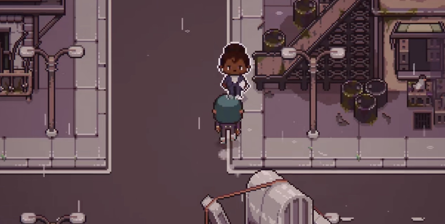 Meeting Barbara at the harbor for trade agreement